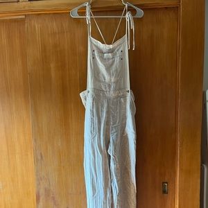 Free People Linen Overalls - Medium